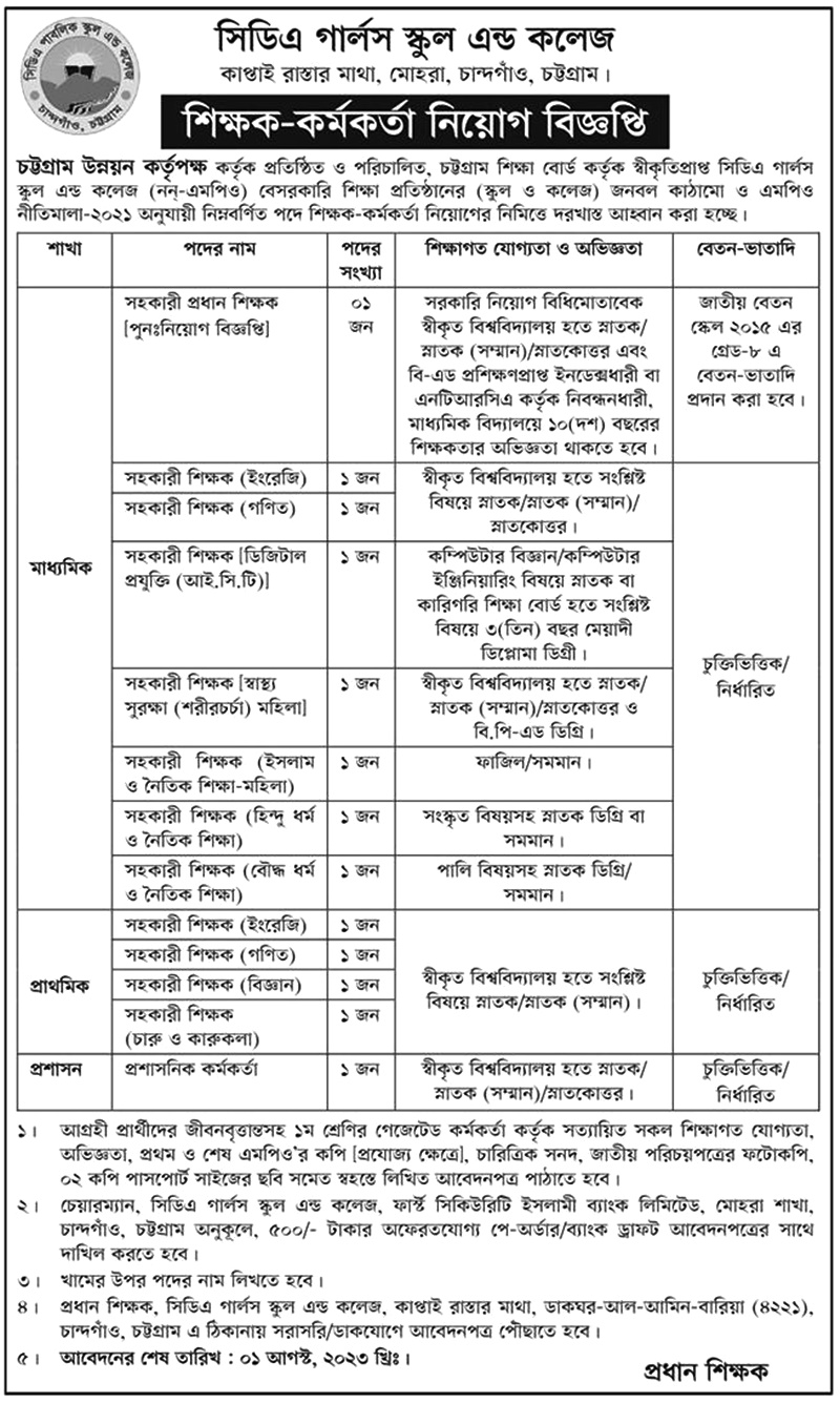 cda-girls-school-and-college-assistant-teacher-arts-crafts-jobs